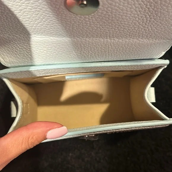 Jacquemus - light Blue Le Chiquito Moyen Top Handle - Picture 5 of 14